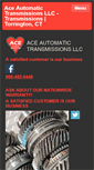 Mobile Screenshot of aceautomatictransmissions.com